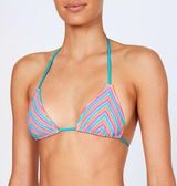 Triangl Swimwear Vinca Sherbet Stripe Terry Top Photo 0