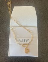 Slide Necklace Gold Photo 0