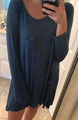 Boutique Long Sleeve T-shirt Dress Photo 0