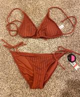 No Boundaries Rust Red Bikini Photo 0