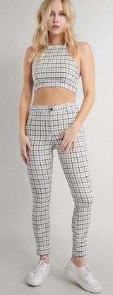 Garage Plaid ‘As If’ Pants Photo 0