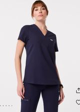 Navy Catarina One Pocket Top Photo 0