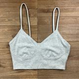 NWT Zara Plush Bralette Crop Top Photo 0
