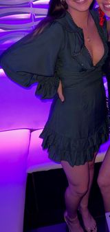 Long Sleeve Green Dress Photo 0