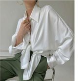 NWT Commense Charlotte Oversized Button Up Collared Shirt in White Size XS Photo 0