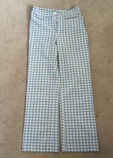 Princess Polly Blue Gingham Pants Photo 0