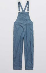 Aerie Railroad Striped Overalls Photo 0