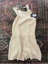 Universal Threads Crochet Romper Photo 0