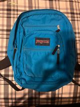 Jansport Neon Blue Big Student Backpack Photo 0