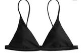 Zaful Black Triangle Bikini Top Photo 0
