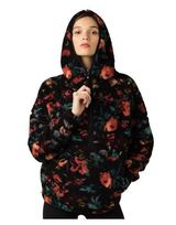 Prana Polar Escape 1/2 Zip Hooded Sherpa Pullover L Photo 0