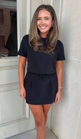 Black Two Piece Set Photo 0