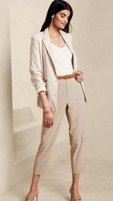 Banana Republic Airstretch Taper Pant-Maverick Tan. NWOT Photo 0