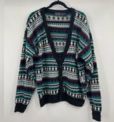American Vintage Unisex Van Heusen Y2k boho Sweater Cardigan Grandpa Acrylic Vintage size large Photo 0