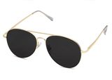NIB!!  gold/black aviator sunglasses Photo 0
