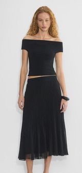 Aritzia  Twirl Pleated Skirt Photo 0