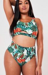 Tropical Print Bikini Photo 0