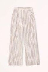 Abercrombie Linen Blend Wide Leg Pants Photo 0