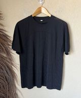 Lululemon Black Textured Tee Photo 0