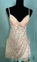 Marilyn Monroe Lingerie Intimates Dress Pink Flowers (M) Photo 0