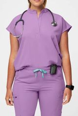 FIGS Purple Scrub Set Photo 0
