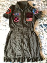 Top Gun Halloween Costume Green Photo 0