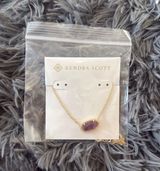 Purple and Gold  necklace Photo 0