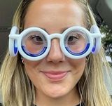 None Anti Motion Glasses New with Case Photo 0