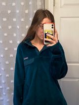Patagonia Teal Fleece Pullover Photo 0