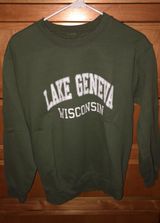 Lake Geneva Crewneck Green Photo 0