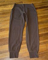 Lululemon Align High Rise Jogger Pants, Brown, Sz 10 Photo 0