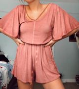 American Eagle Outfitters Pink Romper Photo 0