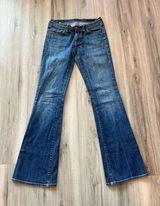 Citizens of Humanity 27 Ingrid #002 Stretch Low Waist Flare Jeans Photo 0