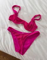 Good American Pink Bikini Set  Photo 0