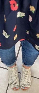 Eric Michael Leather Cut Out Sandal Booties  Photo 0