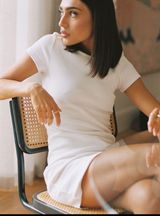 Classic Mini Dress White Photo 0