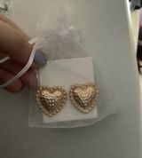 Heart Shaped Earrings Photo 0