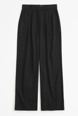 Curve Love A&F Harper Linen Blend Pant Photo 0