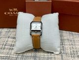 Vintage  Wrist Watch #0255 - Stainless Steel/Tan Leather Strap - NIB Photo 0