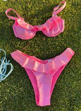 Strawberry Milk Mob Swim Top & Bottom Small Photo 0