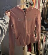Bebe BABY PINK  EMBELLISHED FITTED JACKET Photo 0