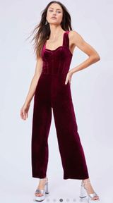 Cider Velour Jumpsuit Photo 0