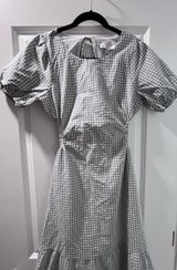 Blue Gingham Dress  Photo 0