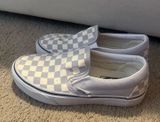 Checkered Vans Slip-On Photo 0