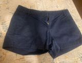 J.Crew Chino Women’s Shorts 6 Navy Photo 0