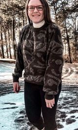 Vintage Saturdays Sweater Gray Size XL Photo 0