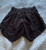 Black Lululemon Shorts 4" Hotty Hot 2 Photo 0