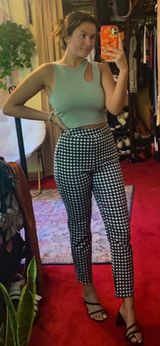 Rachel Roy Gingham Pants Photo 0