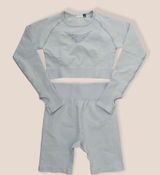 Light Blue Workout Outfit Photo 0