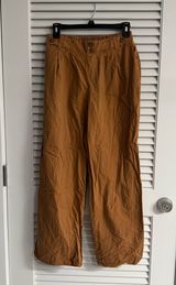 Sienna Sky Tan Ankle Cropped Pants Relaxed Fit Photo 0